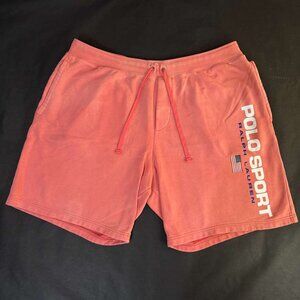 Polo Ralph Lauren Fleece Shorts orange/pink 2XB 2TG